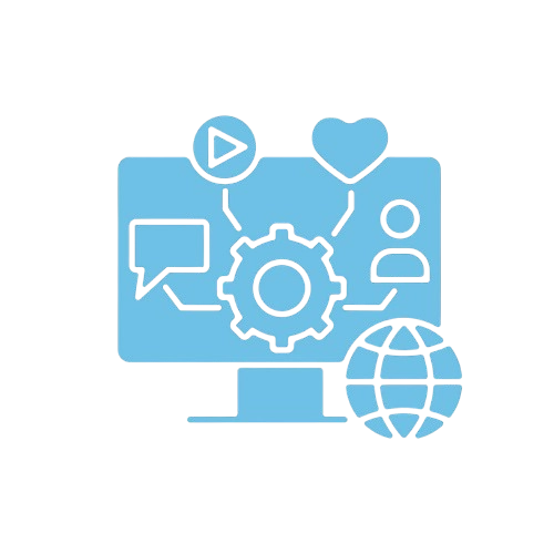 Social media marketing services graphic by best digital marketing strategist in Calicut